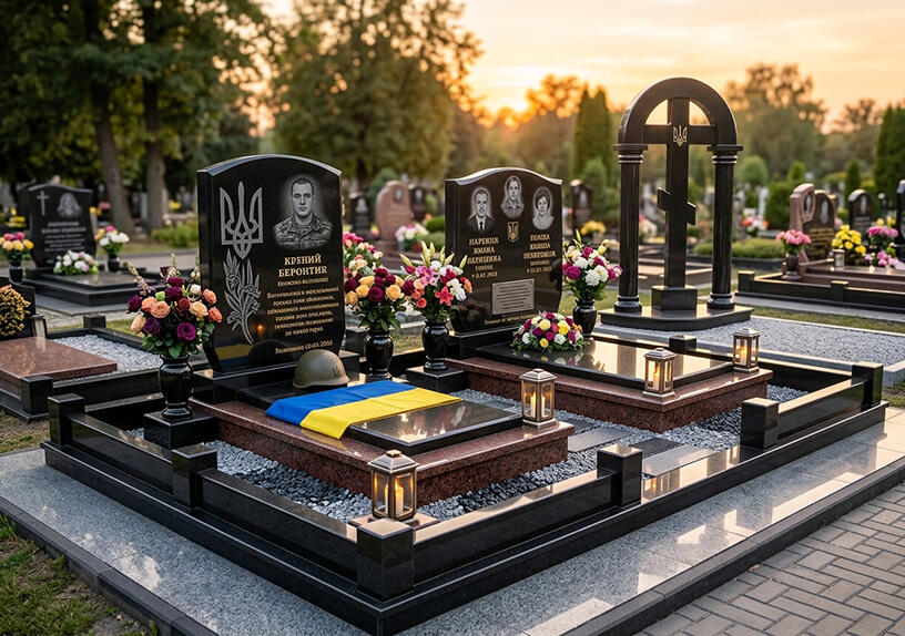Гранітні меморіальні комплекси 